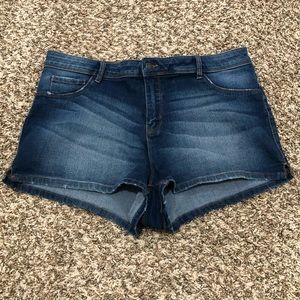 Blue Jean Shorts - Size 15